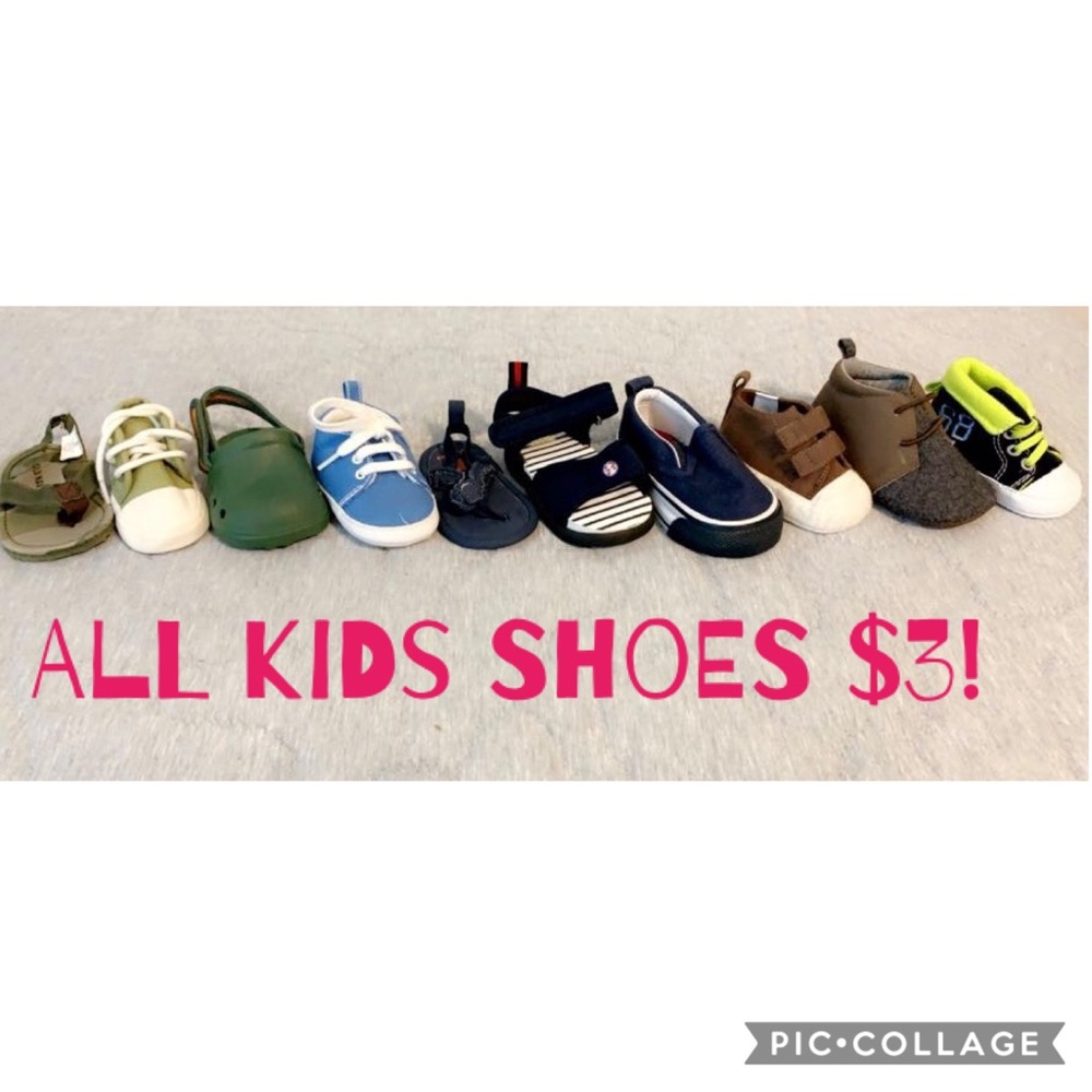 👟$3 Kids Shoes! 👟